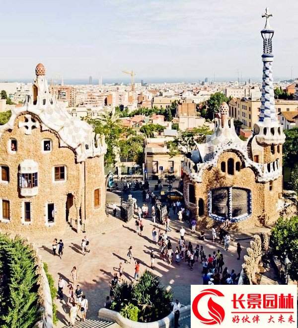 西班牙Güell公園景觀(guān)設計圖賞 西班牙Güell公園景觀(guān)設計圖賞