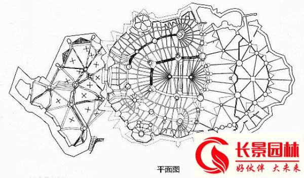 西班牙Güell公園景觀(guān)設計圖 西班牙Güell公園景觀(guān)設計圖